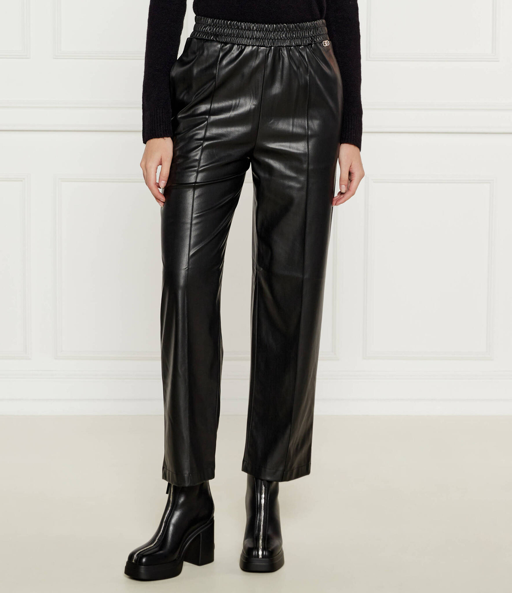 Кожаные штаны Liu Jo - черный(WF4153 E0392)