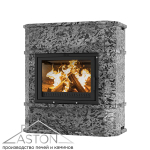 Камин ASTON 800 «BRAN» Н-1326 Пироксенит Элит