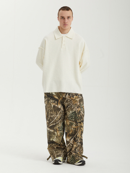 Мужская Толстовка Big-collar Waffle