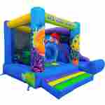 Коммерческий надувной батут «Подводный мир 2» 4*3,5*2,5 м