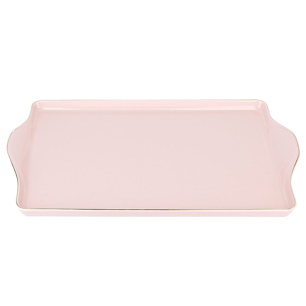 Чайный набор на металлической подставке с подносом 15пр. " . Pink" (6 персон) v=1300/240 мл