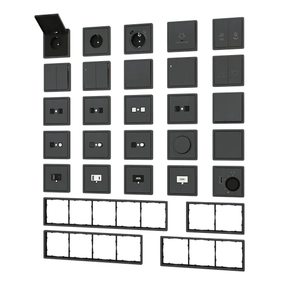 Donel R98 METAL вороненая сталь заглушка, серия DA