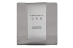 Простыня 270x280 Garda Decor Сопрано серая