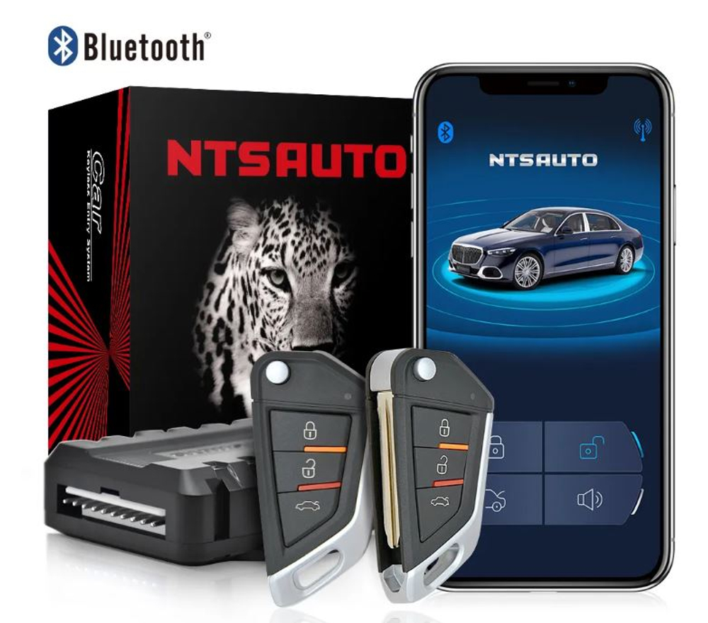 Блок управления центральным замком c BLUETOOTH NTS-AUTO KES-545-BT к-т