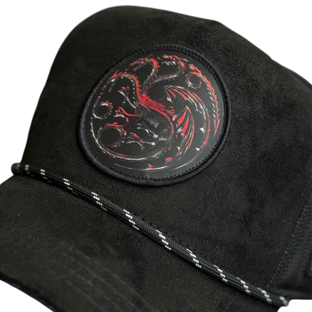 Баскетбольная кепка Capslab Casquette Trucker Premium House of the Dragon Black