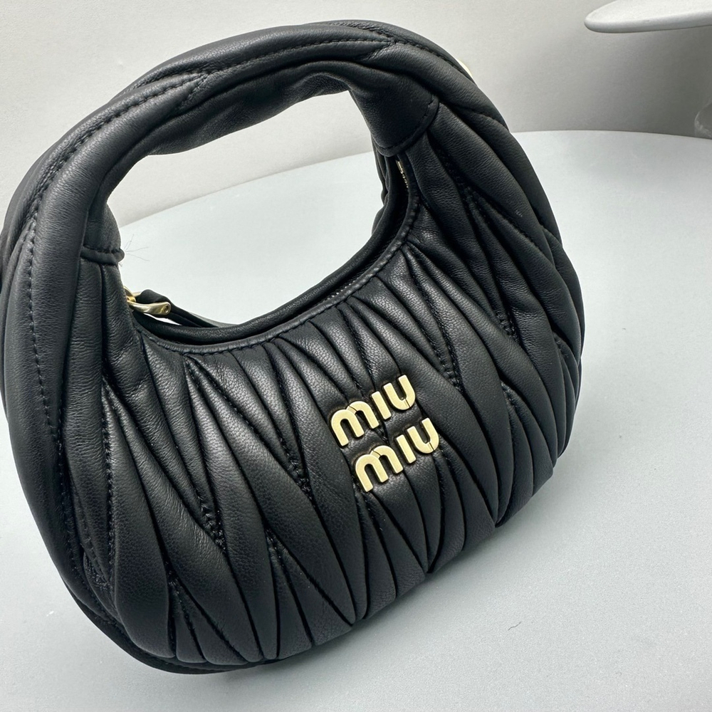 Miu Miu Wander Hobo Bag 17 cm