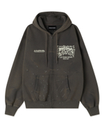 Мужская Толстовка Y.e.s Painted Zip Up