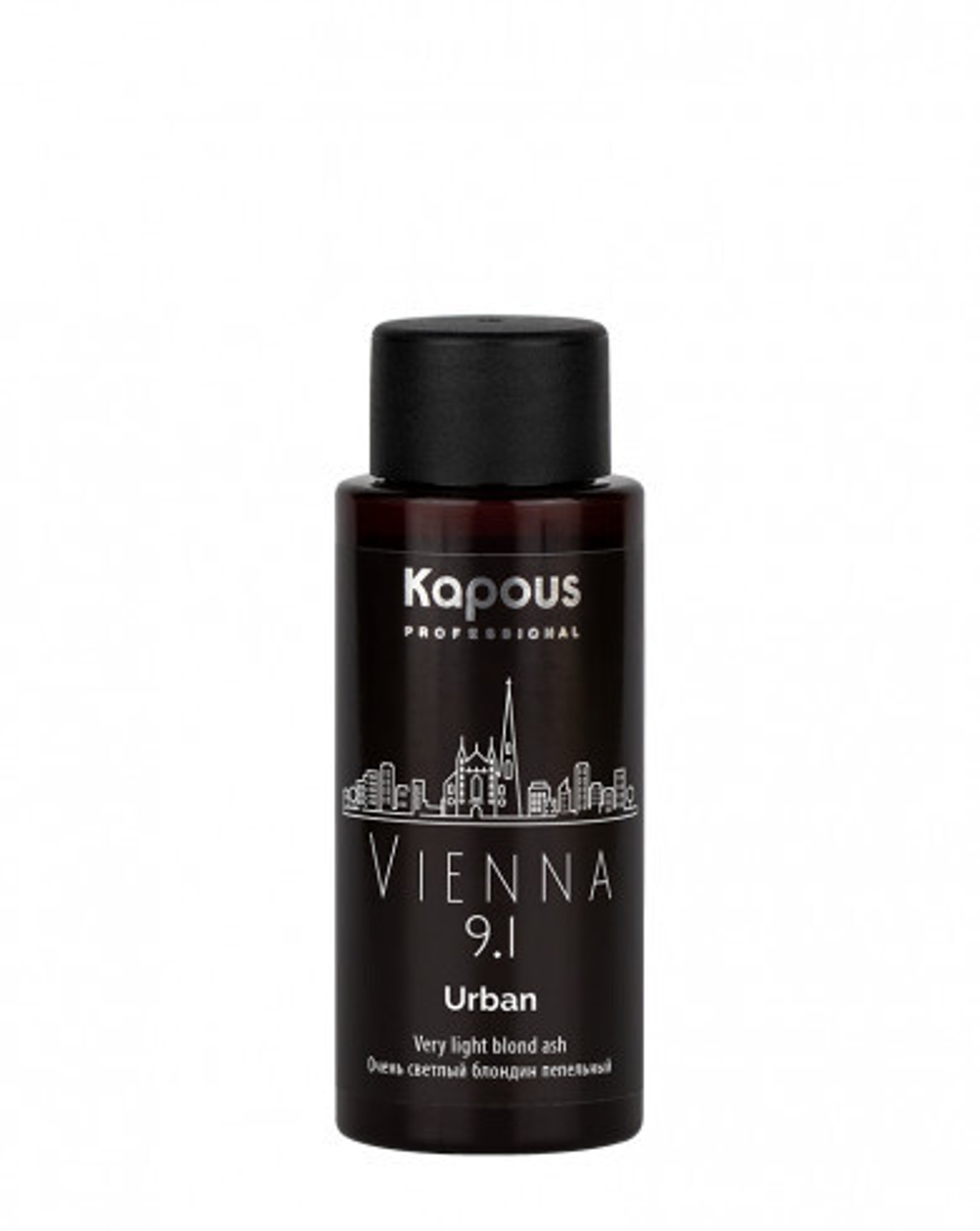 Kapous Professional  Краситель для волос, полуперманентный, жидкий Urban, 9.1, 60мл