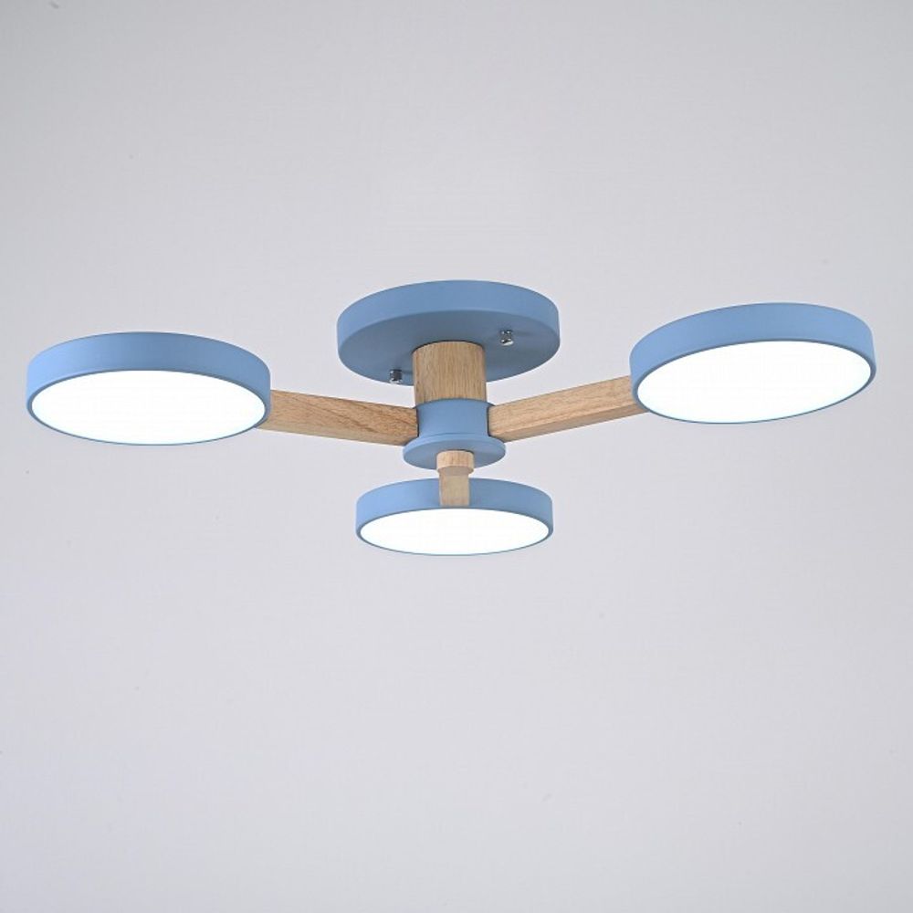 Люстра на штанге Imperiumloft TURNA Blue TURNA01