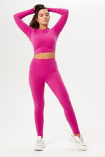 Легинсы с высокой талией