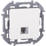 Розетка телефонная Inspiria RJ11 механизм бел. IEK 673820