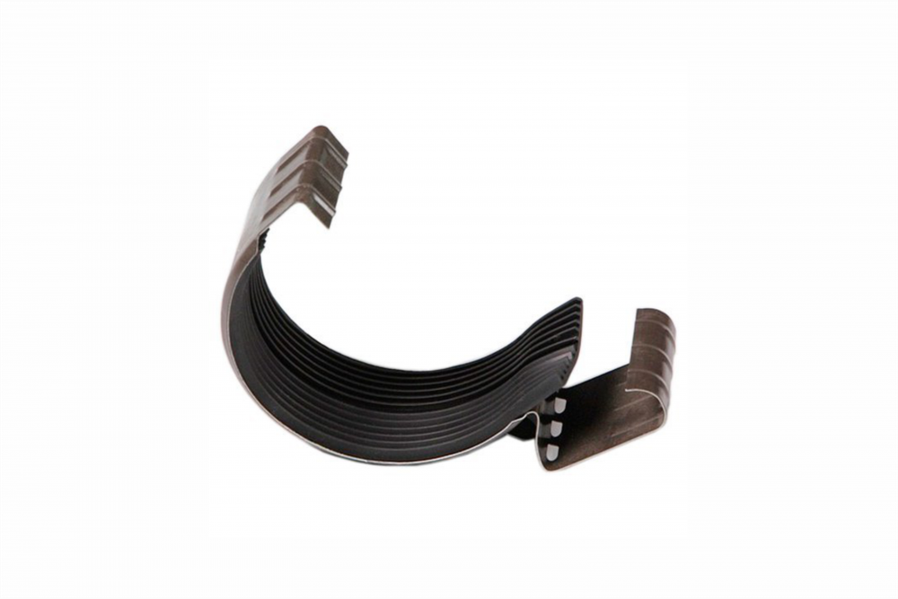 Соединитель желоба водосток металл RAL 8017  ф 125мм