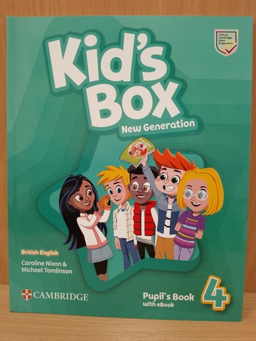 Kid's Box New Generation Level 4 Pupil's Book with eBook