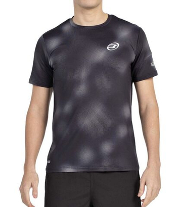 Мужская теннисная футболка Bullpadel Manaus - черный