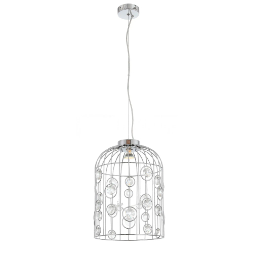 *SL189.103.01 Подвес ST-Luce Хром/Хром, Прозрачный GU10 1*50W