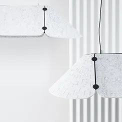 Люстра Fonovia серая 84 см 25W 4000K