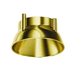 Декоративная рамка-отражатель для светильников серии  Альфа / Alfa LED латунь Technical ring12-15w-rd-bs