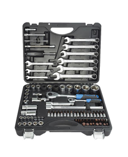 Набор инструментов 82+6 предметов 1/4"1/2"(6гр.)+(головка-бита 1/4" T40 Forsage F-4821-5 PREMIUM