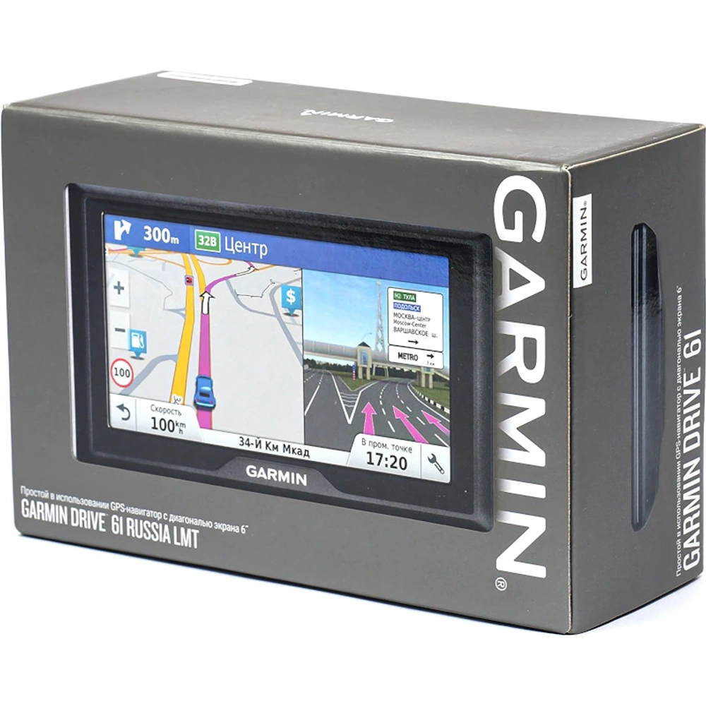 GARMIN Drive 61 RUS LMT навигатор с картой России 010-01679-46