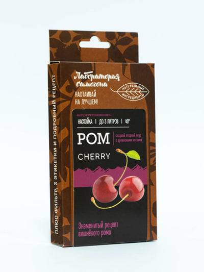 Ром Cherry настойка 1 шт / Лаборатория самогона (Подарок, Выгодная упаковка)