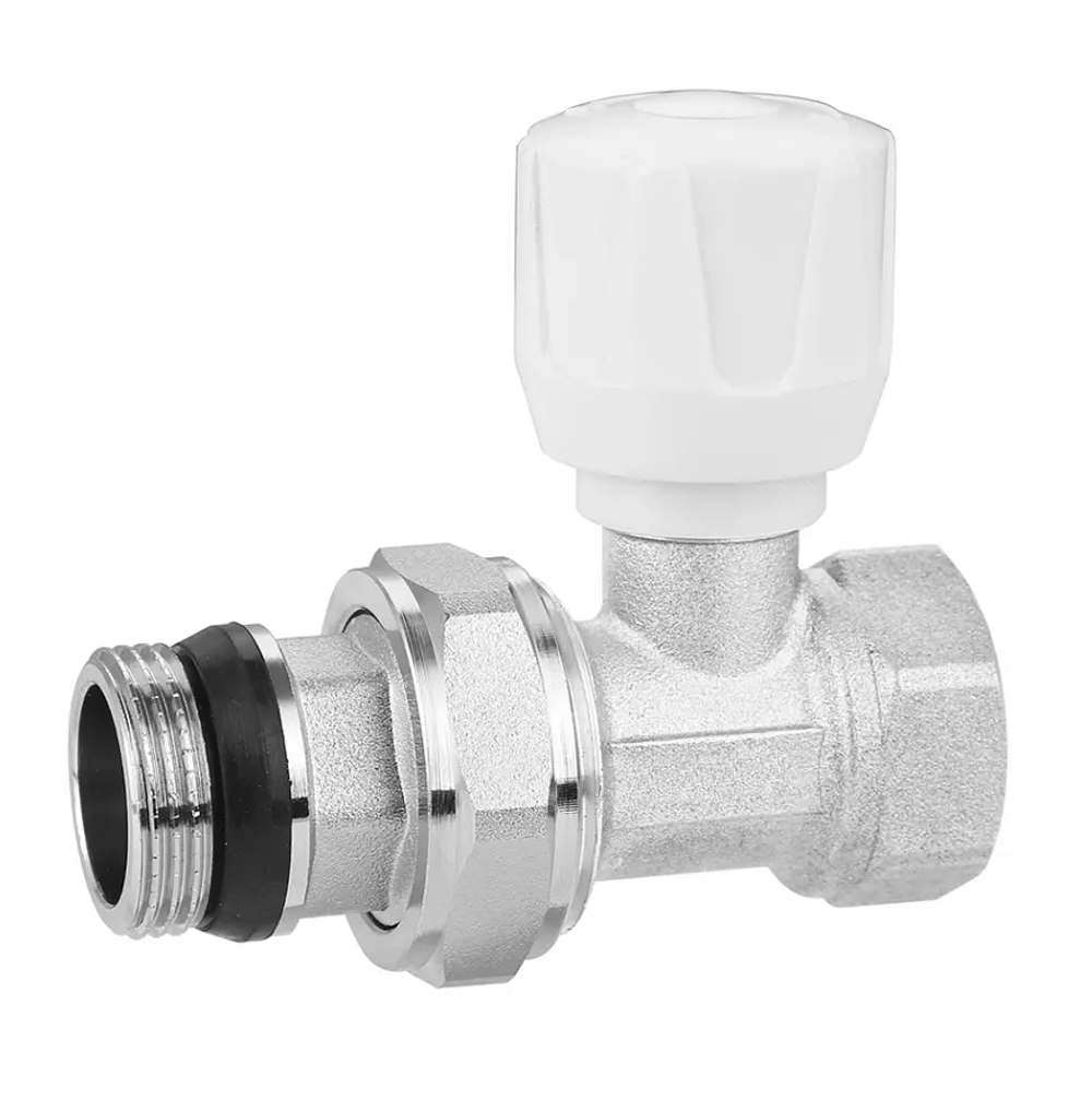 Вентиль для радиатора ПРЯМОЙ ВЕРХ. 1/2  ViEiR  (80/10шт)