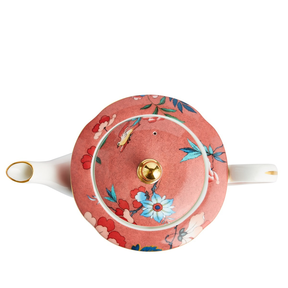 Wedgwood Чайник для чая Paeonia Blush 1 л Коралловый