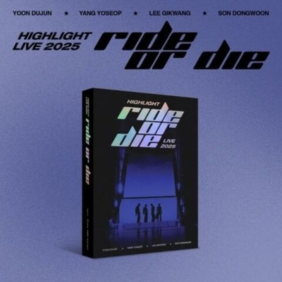 Альбом HIGHLIGHT - RIDE OR DIE HIGHLIGHT LIVE 2025 Limited Edition