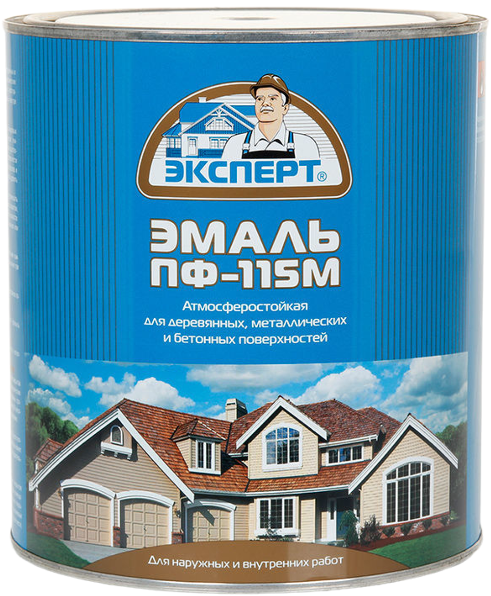ЭМАЛЬ ЭКСПЕРТ ПФ-115М ГЛЯНЦ СЕРАЯ 2,7КГ