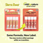 Mild By Nature, Sierra Bees™, органические бальзамы для губ, масло ши и аргановое масло, упаковка из 4 шт. по 4,25 г (0,15 унции)