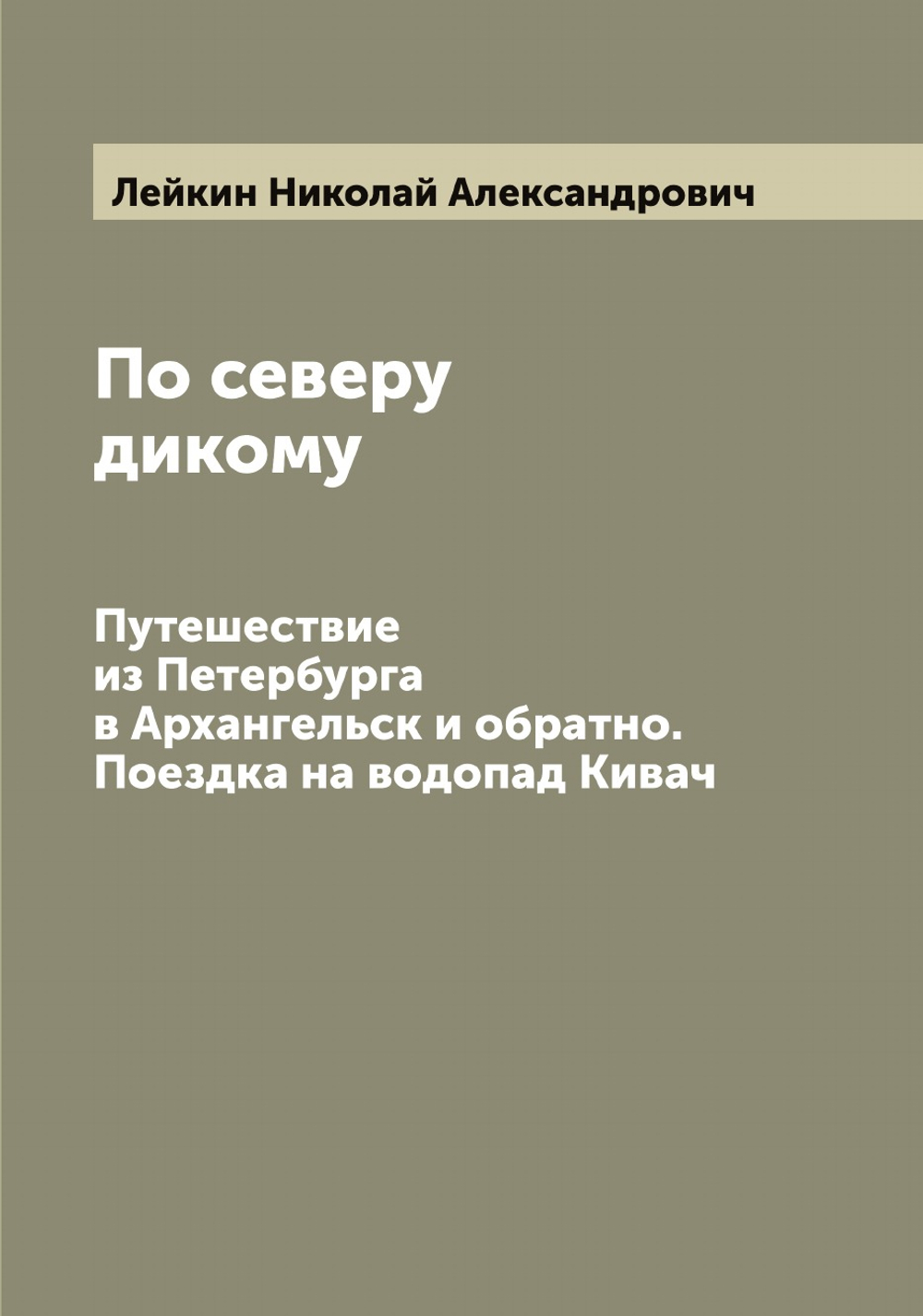 По северу дикому. Путешествие из Петербурга в Архангельск и обратно. Поездка на водопад Кивач | Лейкин Николай Александрович
