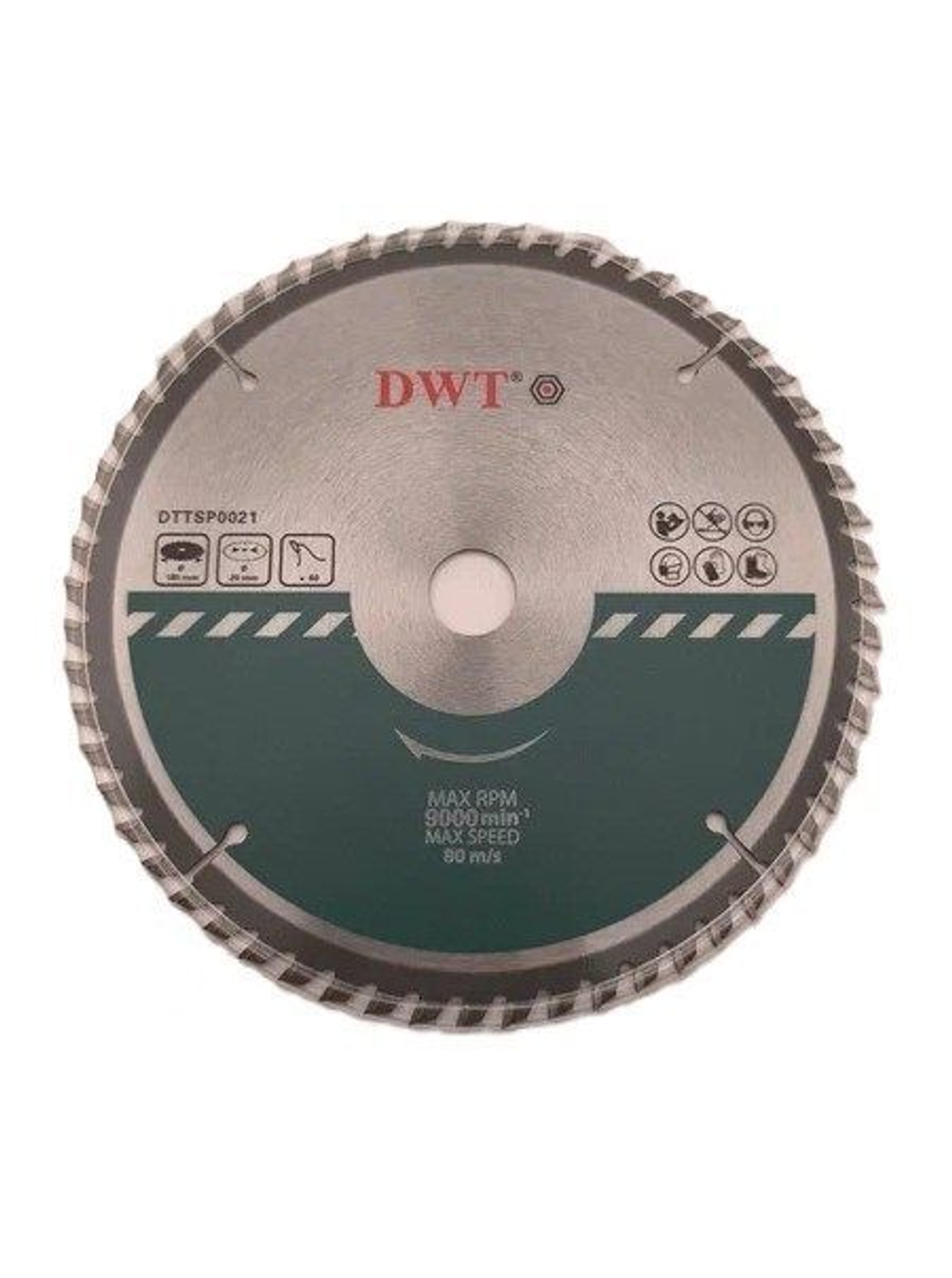 Пильный диск по дереву DWT DTTSP0021 185x2.2x20/16x60T,CS50+YG8