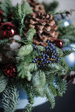 Новогодняя композиция Черничная ночь