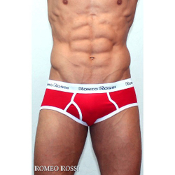Мужские трусы брифы красные Romeo Rossi RR366-8 Brief