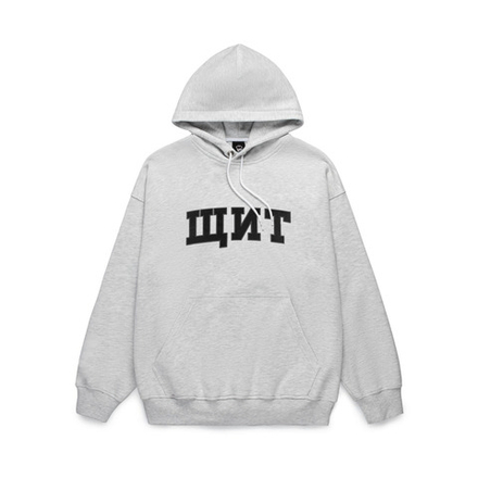 Худи Питерский Щит "ЩИТ" Серый