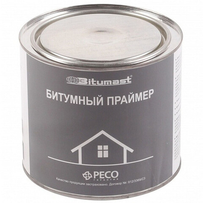 Праймер битумный "Bitumast" 2л