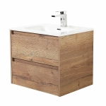 Тумба с раковиной BelBagno KRAFT 60 2C-SO/BB600ETL Rovere Tabacco