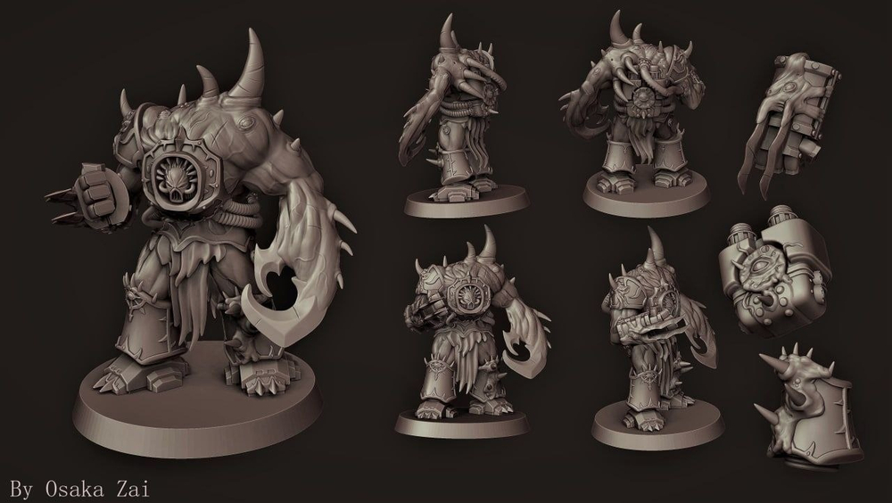 Chaos Space Marine Chosen / Obliterator