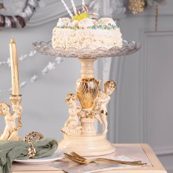 Фруктовница-конфетница Путти - 7 Айвори