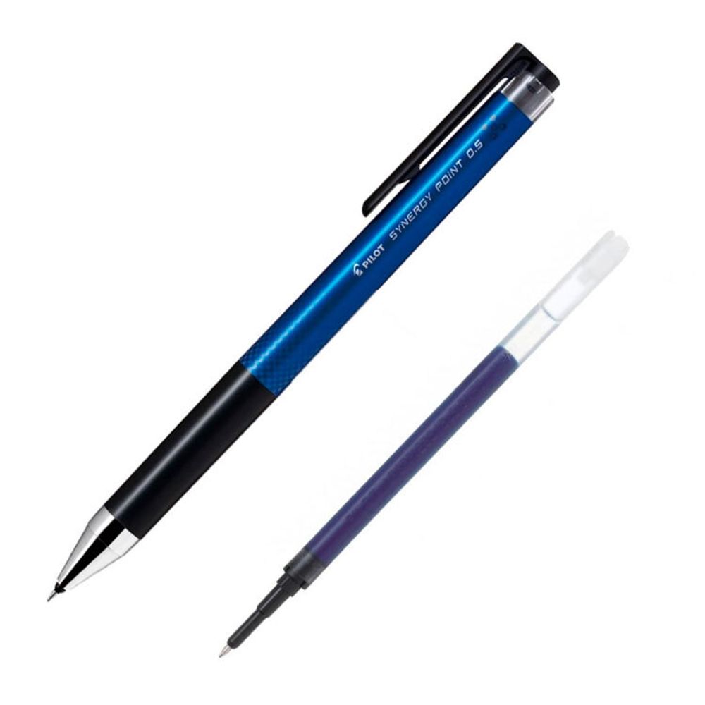 Автоматическая гелевая ручка Pilot Synergy Point синяя 0,5 мм (BLRT-SNP5-L)