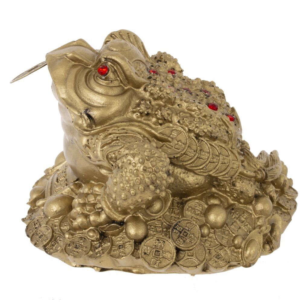 GAEM Фигурка декоративная "Лягушка денежная", L9 W8,5 H6,5 см