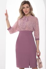 Платье Дольче Вита (розовое) П10205 LT Collection