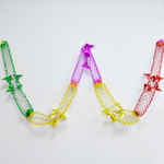 Гирлянда-растяжка из фольги 2м 18*18см многоцветная, SYLHC-162156