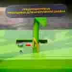 Семейный велосипед, трёхместный, зеленый