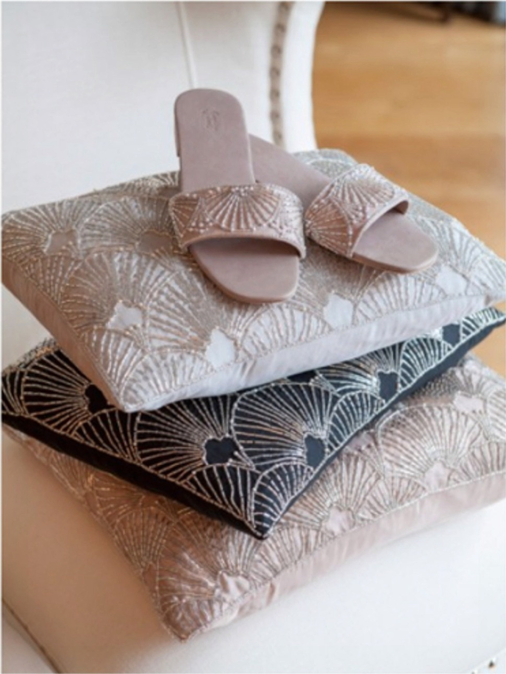 Домашние тапочки Gingerlily Ritz Black Австрия