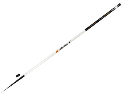 Удилище поплавочное без колец WFT XK Bone PURE CARBO POLE 700 см, 4-20 г