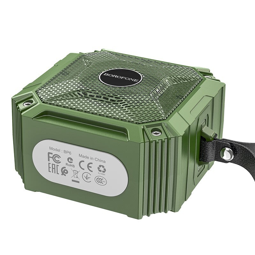 Колонка - Bluetooth BOROFONE BP6 (хаки)