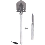 Набор туристический 3 предмета, лопата, нож, огниво, в чехле QH003