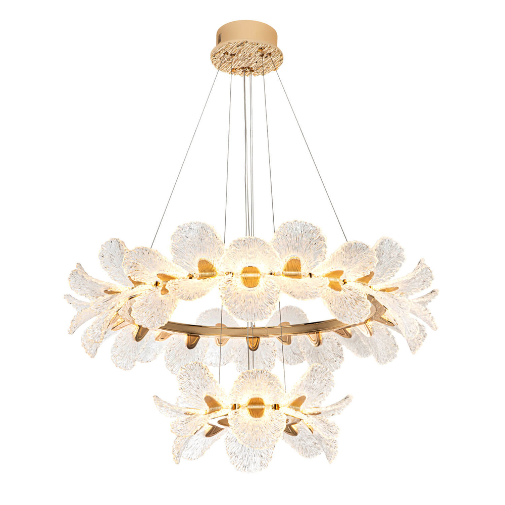 Подвесная светодиодная люстра Modelight MDL.89092.1000.500HC GD
