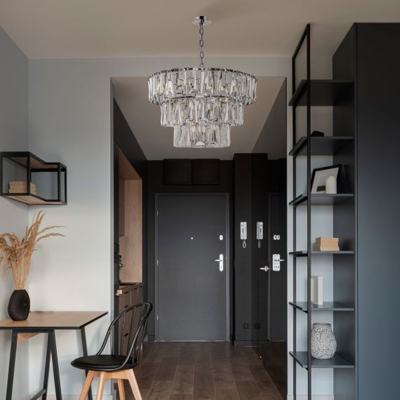 Подвесная люстра Maytoni Puntes MOD043PL-18CH