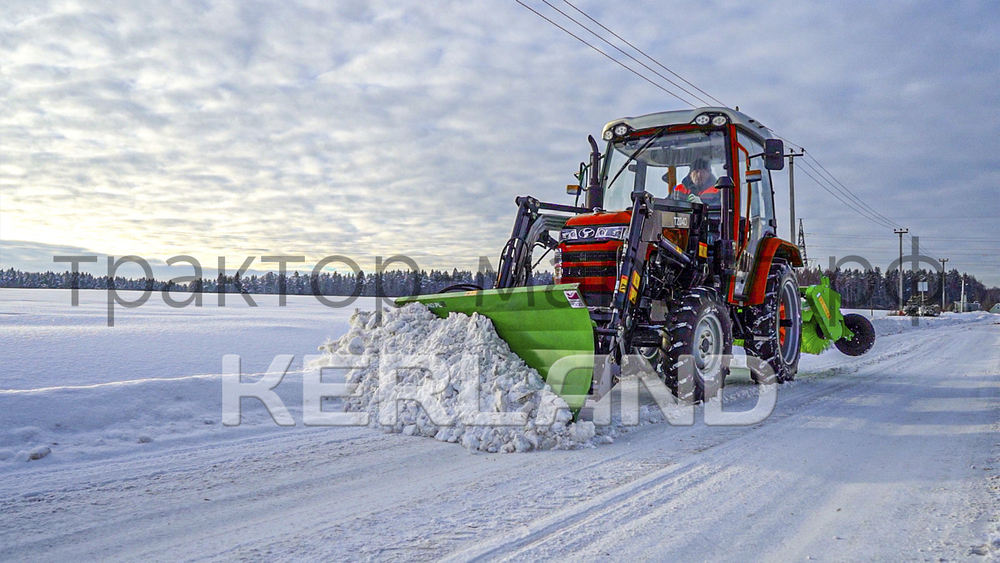 Отвал Kerland | Керланд 3560/43 FP к фронтальному погрузчику с гидроповоротом (1,8 м)